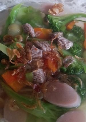 Foto resep Sup daging sapi sederhana