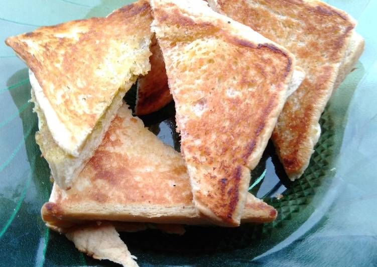 Cara termudah untuk Mudah EnakRoti Bakar Selai kulit Semangka &amp; Kulit buah Naga