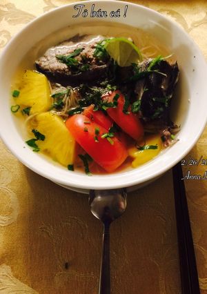 Hình của món Bún cá thu !.