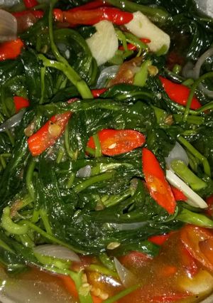 Foto resep Tumis kangkung terasi