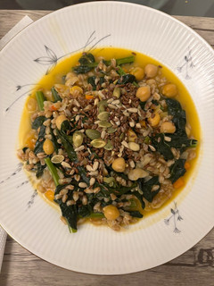Foto di Zuppa Farro - Ceci e bietole
