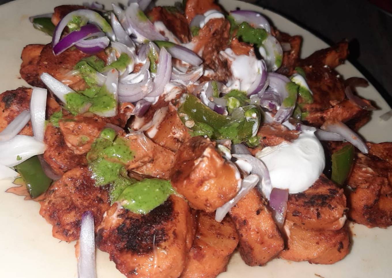 Tandoori malai chaap snacks