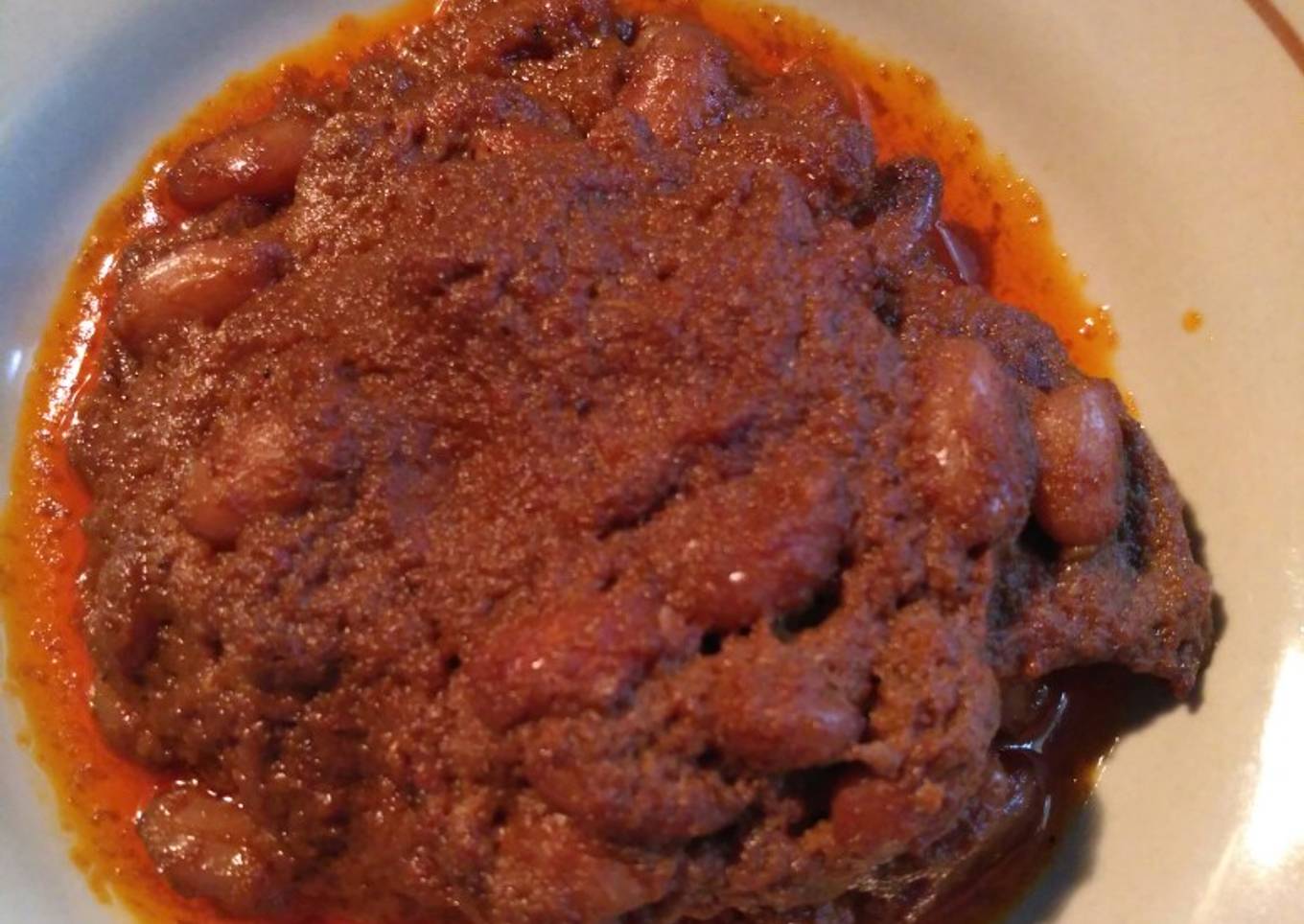 Rendang Kacang Merah