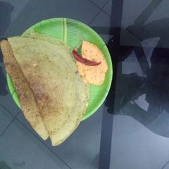 A picture of Palak Dosa.