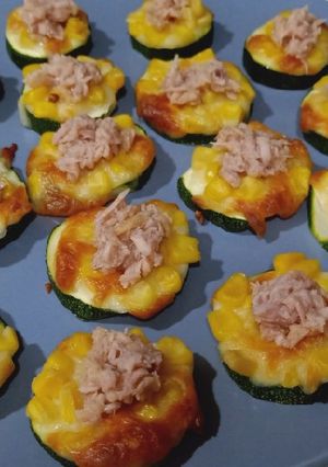 焗烤櫛瓜佐鮪魚 的食譜成品照片
