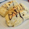 英式司康Scone。巧克力口味