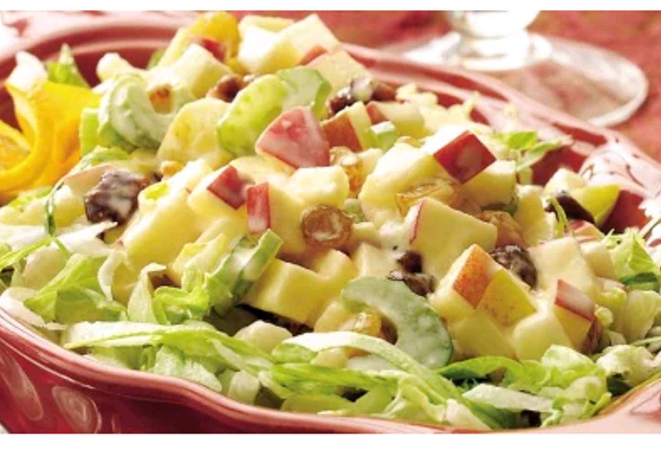 Waldorf fruit salad