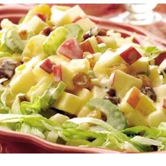 A picture of Waldorf fruit salad.