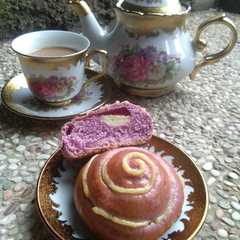 Cheese Custard Taro Bun রেসিপির প্রধান ছবি