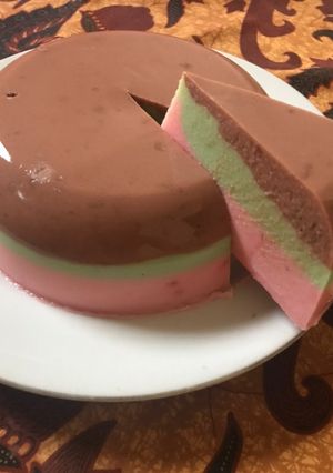 Foto resep Colour Pudding