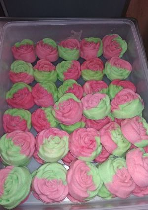 Foto resep Bolu kukus pelangi