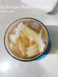 Foto resep Es Kelapa Muda KW (Jelly)