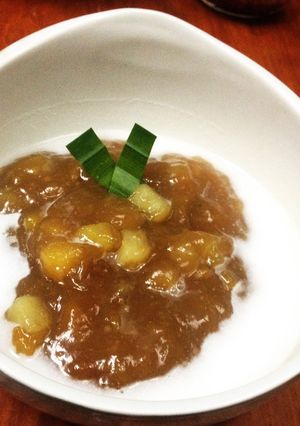Foto resep Bubur Ubi Kuah Santan