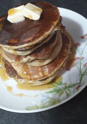 Φωτογραφία της συνταγής Pancakes banana, τα πιο αφράτα!!!