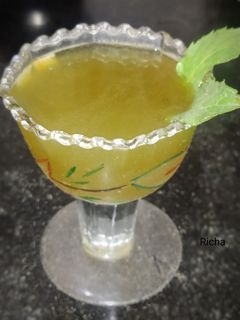 लेमन मिंट जूस (Lemon mint juice recipe in Hindi) रेसिपी मुख्य फोटो