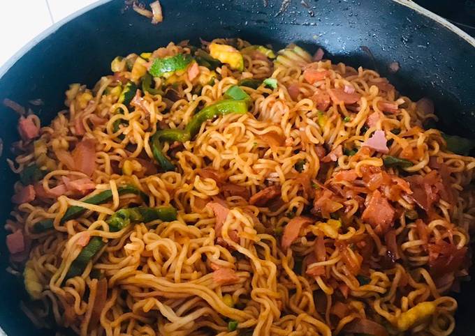 Not so boring Indomie bachelor go-to meals