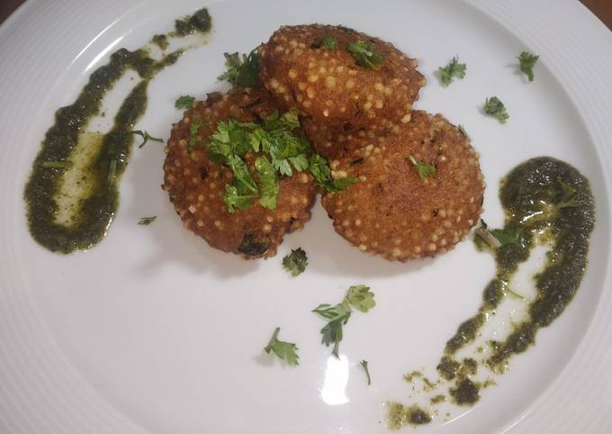 Easiest Way to Prepare Speedy Falahari Sabudana cutlets