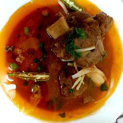A picture of Nihari😊(rich mutton gravy).