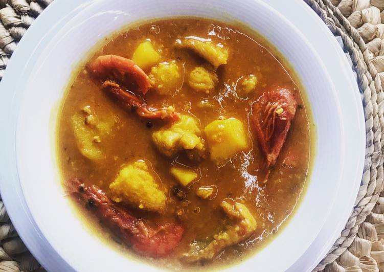 All i pebre de rape y gambas