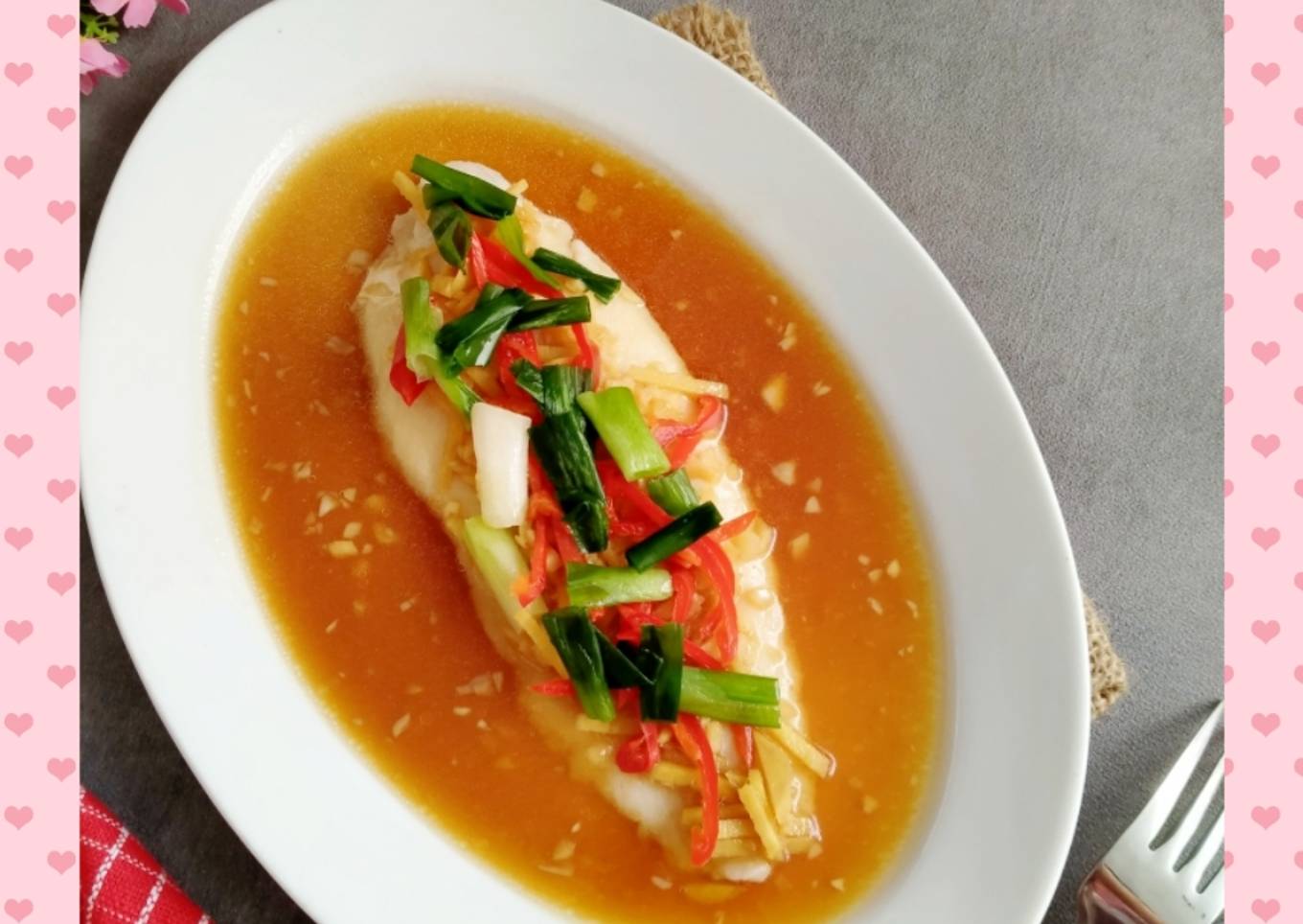 Steam Ikan Saus Hongkong