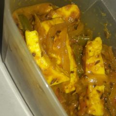 Instant paneer capsicum ki sabji A picture of Instant paneer capsicum ki sabji.