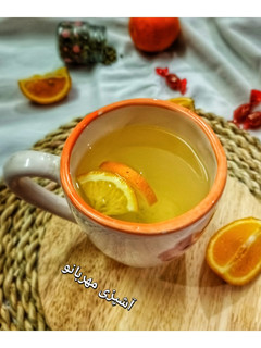عکسی از دستور دمنوش پرتقال و آویشن