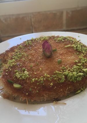 صورة لوصفة كنافة 🔥