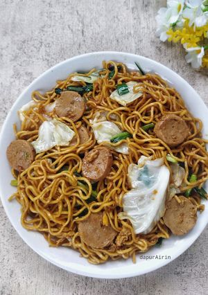 Foto resep Mie goreng baso