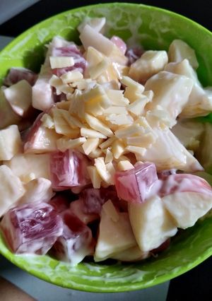 Foto resep Salad Buah Sederhana