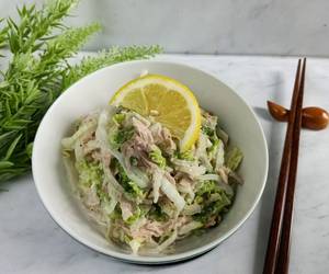 Resep Unik Sawi Putih Tuna Salad Enak Sempurna
