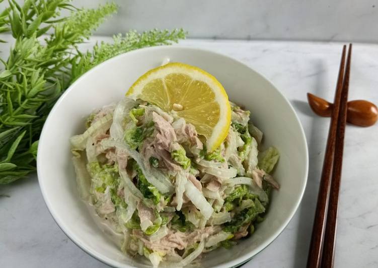 Sawi Putih Tuna Salad
