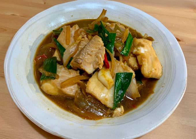 醬燒洋蔥鯛魚片 簡易家常菜食譜與作法by 好愛吃飯 Cookpad