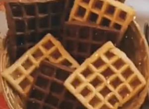 Una foto de Waffles