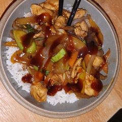 My style chicken teriyaki A picture of My style chicken teriyaki.