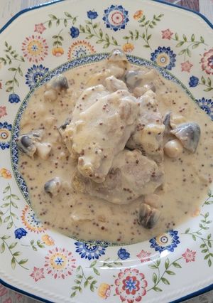 Una foto de Filete de cerdo con salsa de Mostaza a la Antigua#Calendario 2026