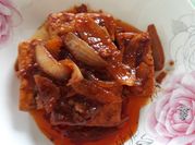 Hình ảnh của đậu sốt cay