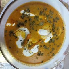 A picture of Egg potato curry.