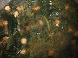 Garbanzos con espinacas