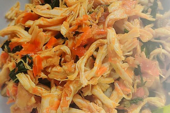 Resep Ayam suwir kemangi pedas🔥 Untuk Pemula