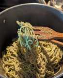 Spaghetti al pesto