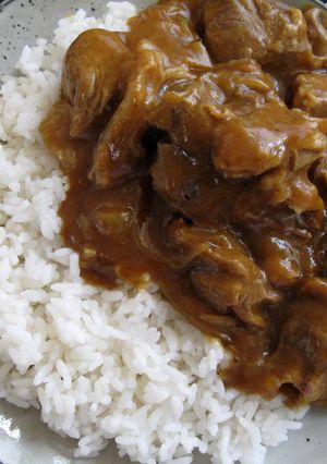 A picture of Beef Shank Curry.