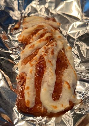 Una foto de Campechanas con queso Oaxaca