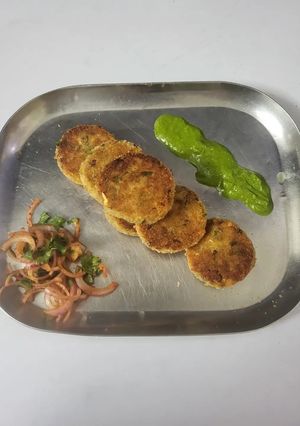 A picture of Dahi ke Kabab.