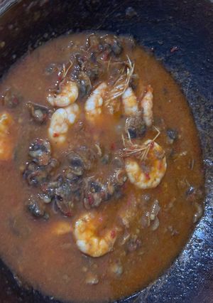 Foto resep Kerang dara udang