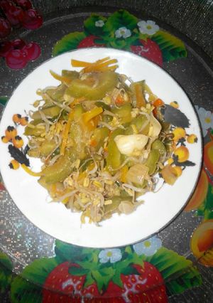 Foto resep Tumis pare campur campur
