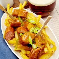 A picture of My Currywurst.