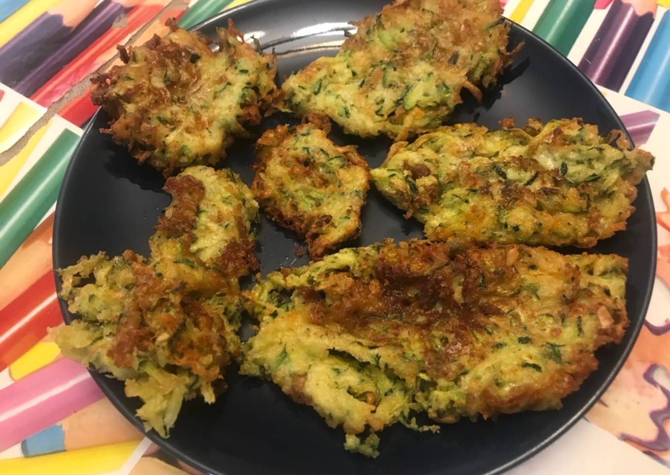 Tortitas de calabacín queso y ajo 🥒🧀 fit, 🤸‍♀️🤸‍♀️🤸‍♀️estilo Dunaez