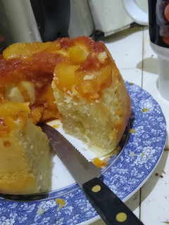 Una foto de Torta Fácil de manzana