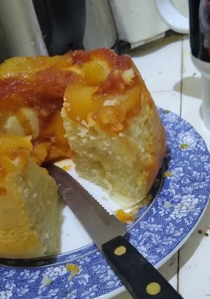Una foto de Torta Fácil de manzana