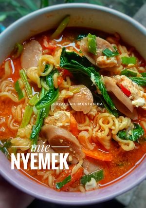 Foto resep Mie Nyemek simple